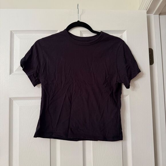 Abercrombie & Fitch Soft Essentials Black Tee Shirt - Picture 2 of 4